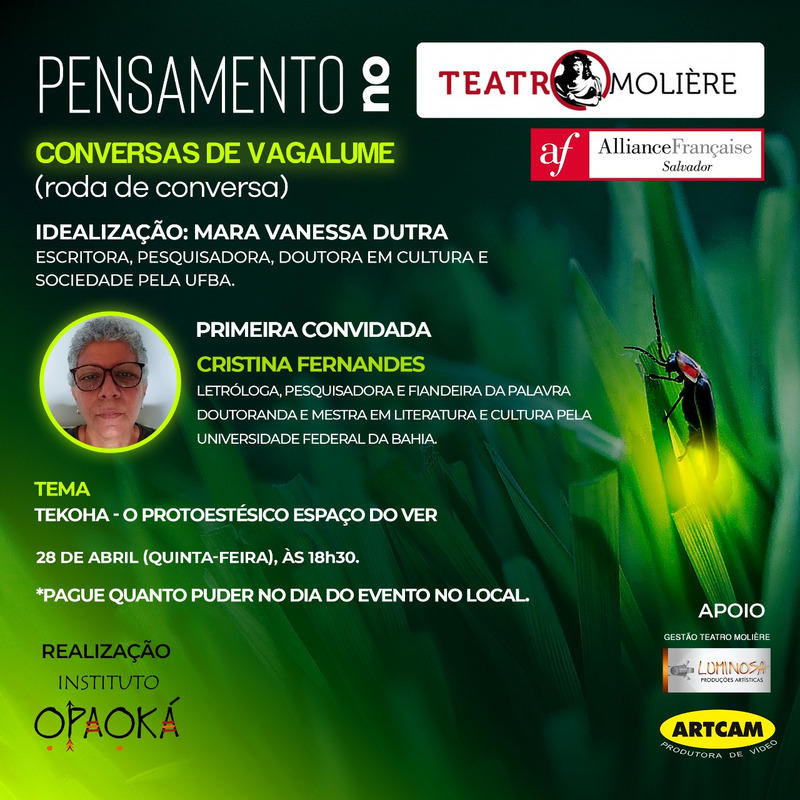 Chamada para a primeira roda de conversa